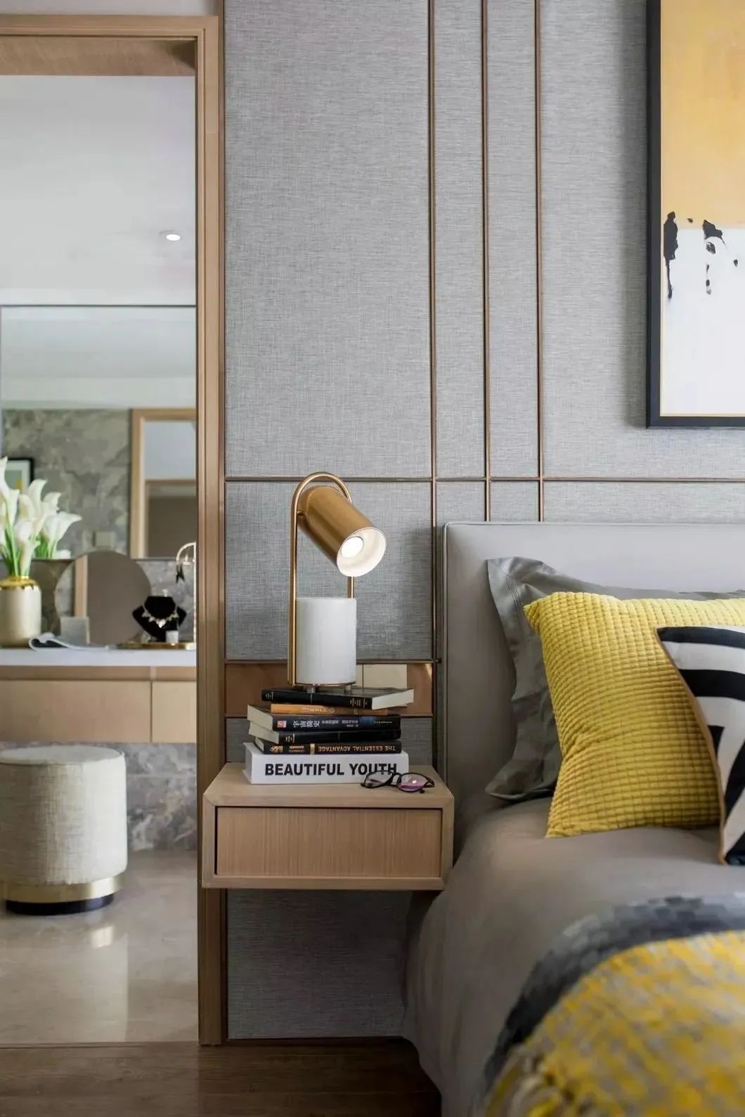 120m2现代风格三居室,简单耐看,餐厅太漂亮了!