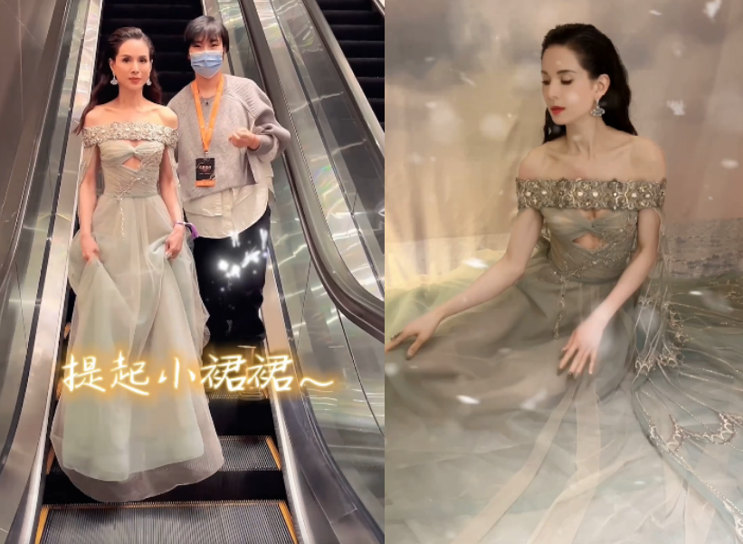 李若彤|李若彤穿睡衣在酒店健身!横躺地上动作卖力,脚踩桌子涂黑指甲