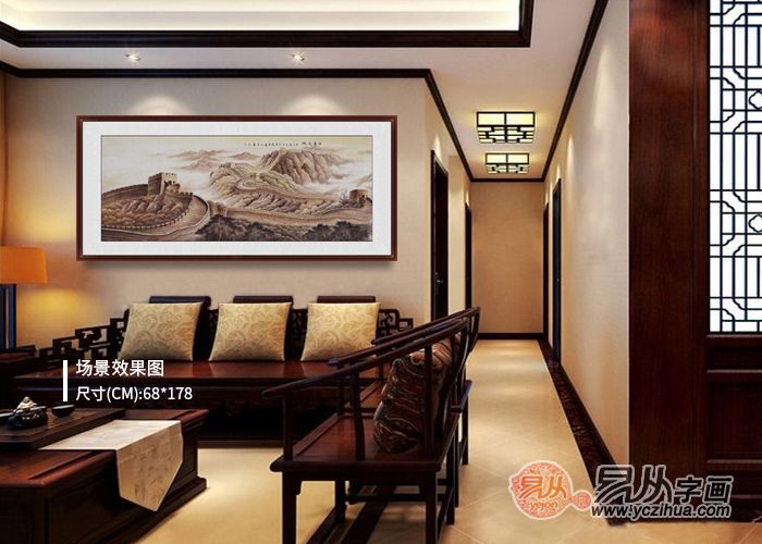 家里挂的装饰画,参考这四点,弥补家中墙壁遗憾