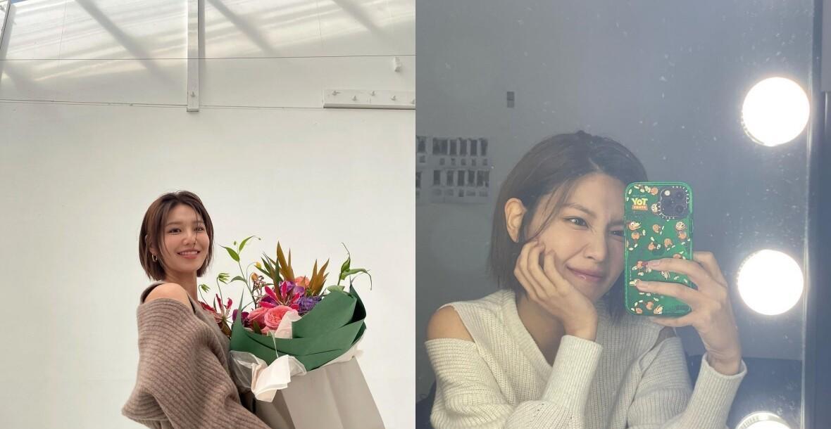 短发 少女时代秀英短发辣出新高度！孝渊：以后不会被她甩发打到了