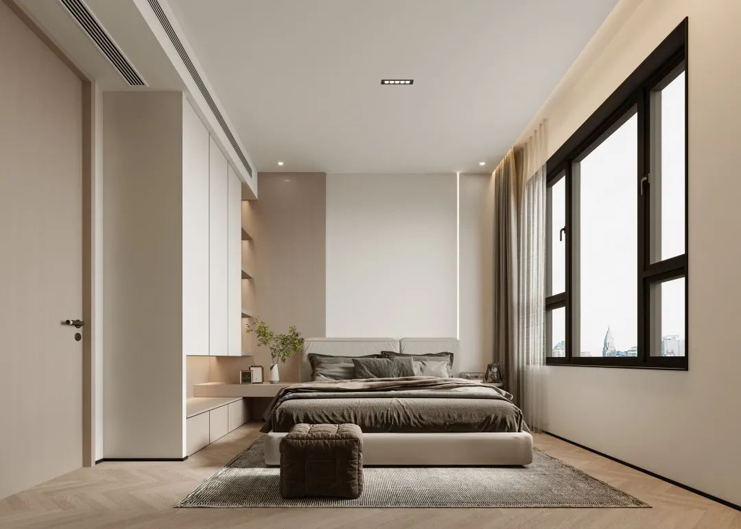 福州装修设计丨耕云李风：现代主义静谧之居