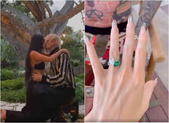 梅根·福克斯|梅根·福克斯榕树下二嫁 男友亲设钻戒饱含爱意