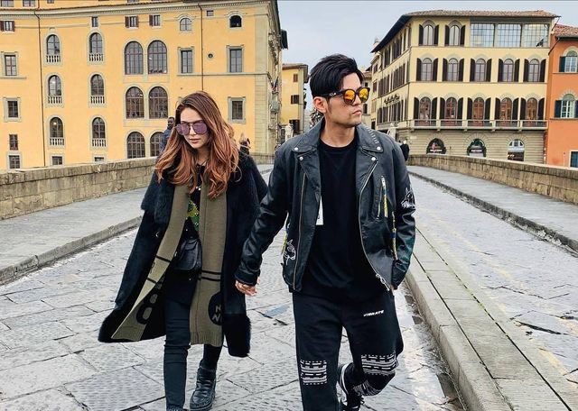 周杰伦|昆凌晒照为周杰伦庆生，身穿情侣装超甜蜜，两个孩子近照可爱