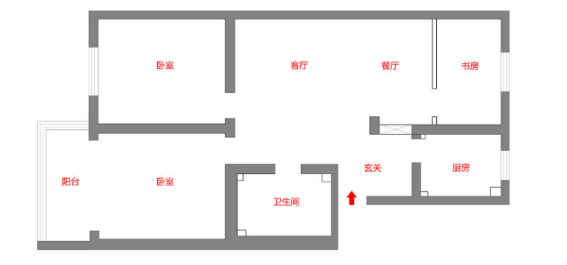 140平简约风三居室,厨房里的小黑板居然是美食食谱的聚集地