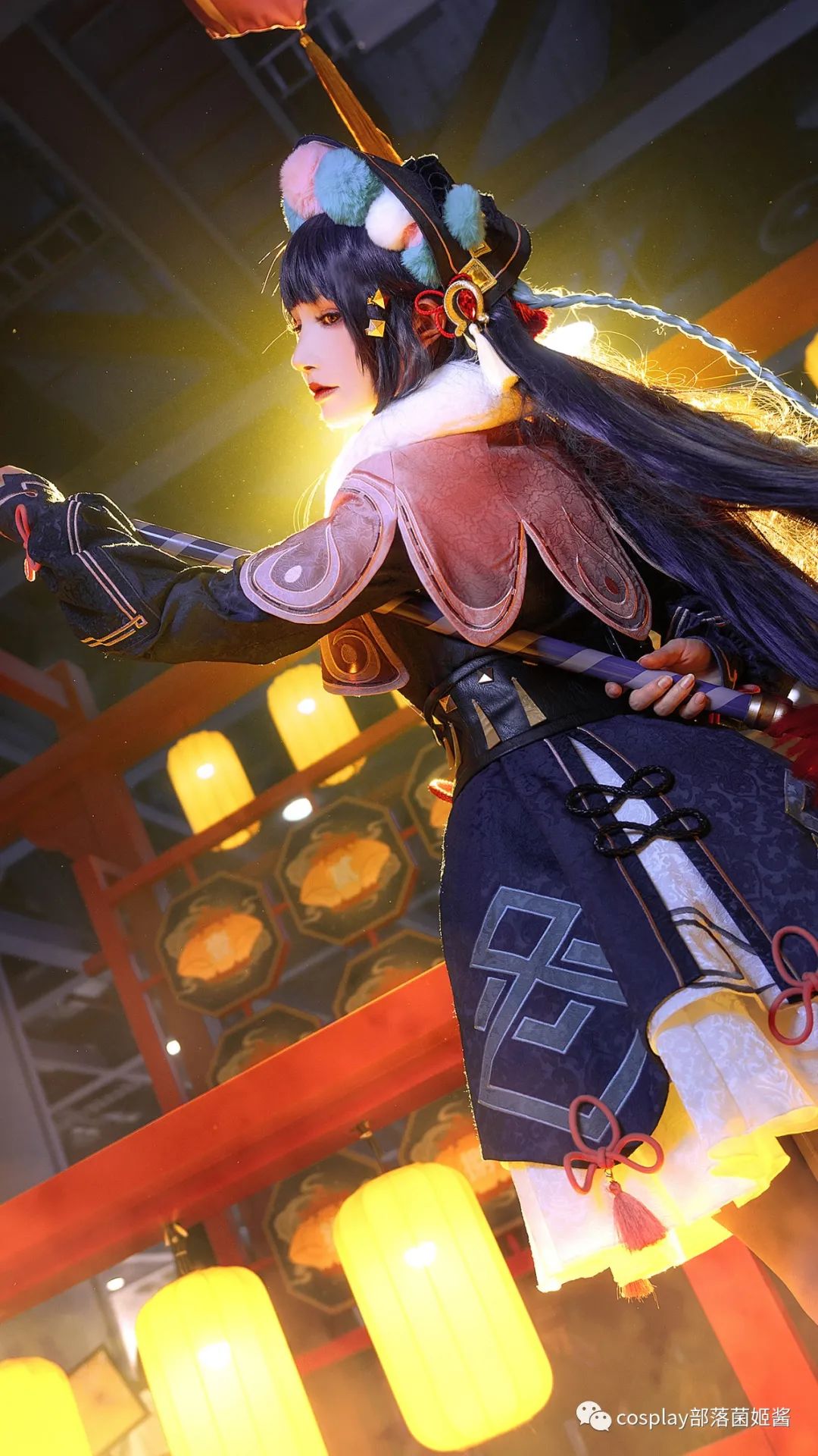 漫展|cos：原神漫展上的云堇cos正片@千禾