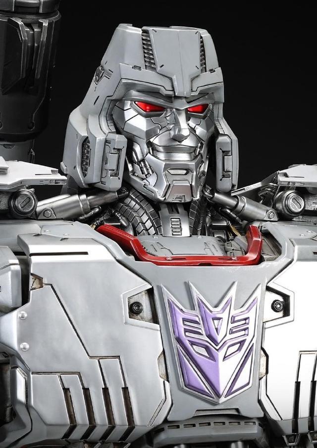 威震天|XMStudios13比例变形金刚威震天、擎天柱半身像官图