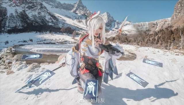 coser|女coser有多拼？零下20度雪山出原神申鹤，成片却被嘲不还原