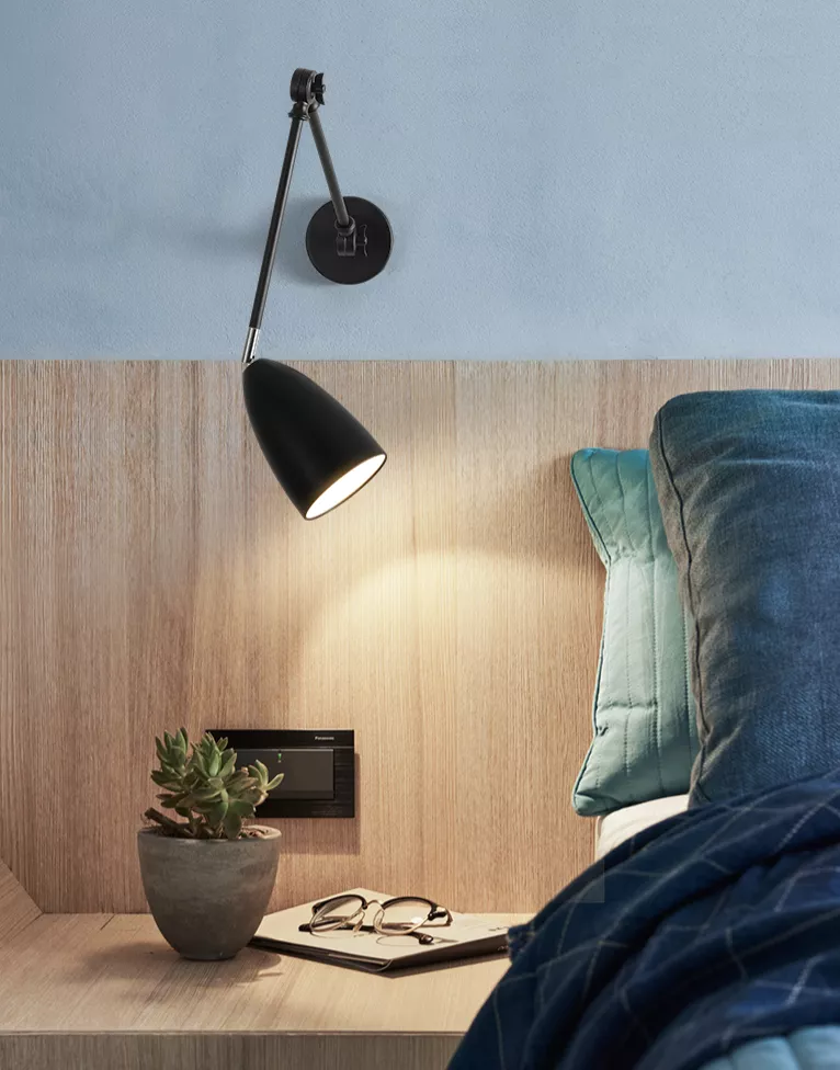 万万没想到,只是换了一盏床头灯,卧室瞬间浪漫到爆