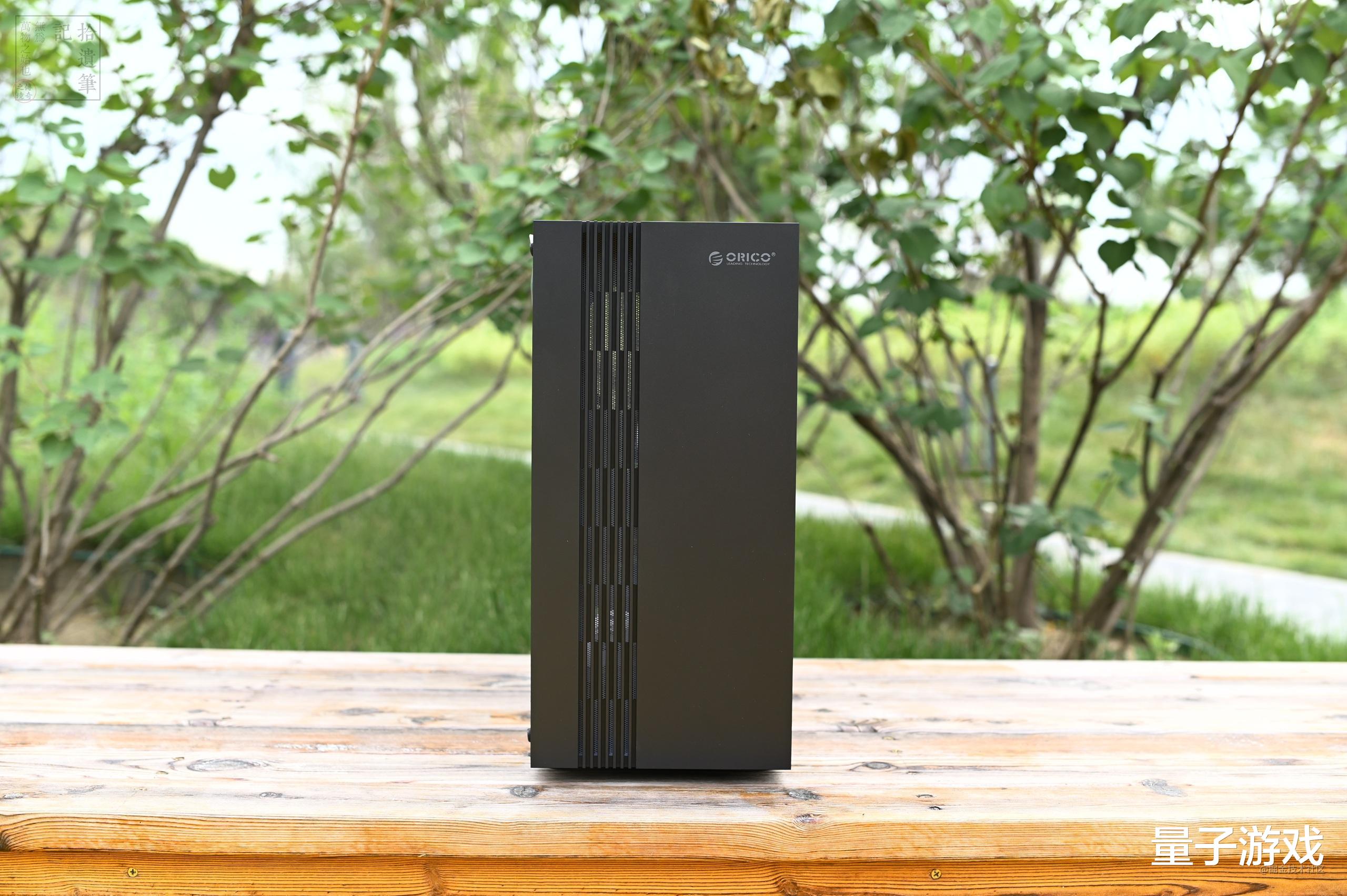 机箱|自带RGB灯条的小机箱，日常办公娱乐小伙伴，ORICO昼夜机箱上手