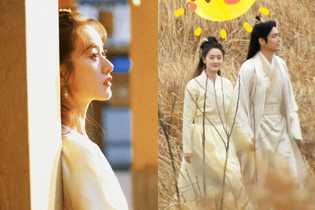 Angelababy|袁冰妍《倾城亦清欢》梦回紫霞仙子，婚服好飒，钟汉良帅炸了