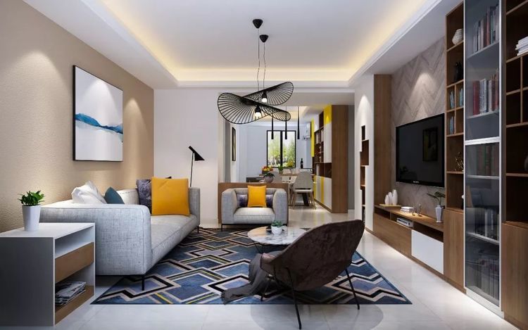 小户型客餐厅一体化,这样装修后,朋友都夸赞,简直太完美了