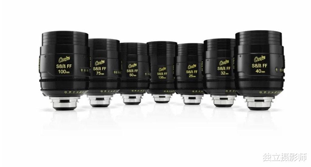 库克|Cooke光学发布S8/i 全画幅定焦镜头组