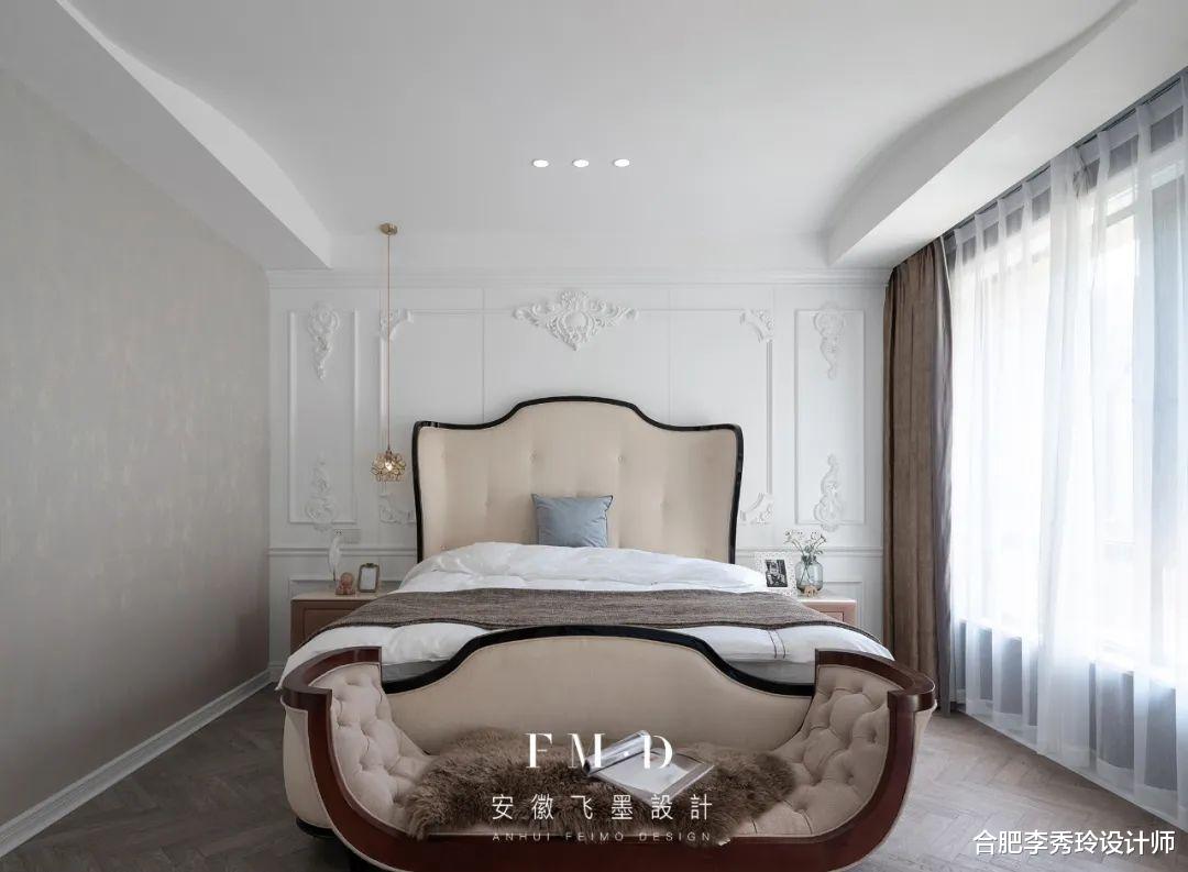 单调单调太单调,别再跟我提大白顶了,还是换了弧形吊顶,绝美