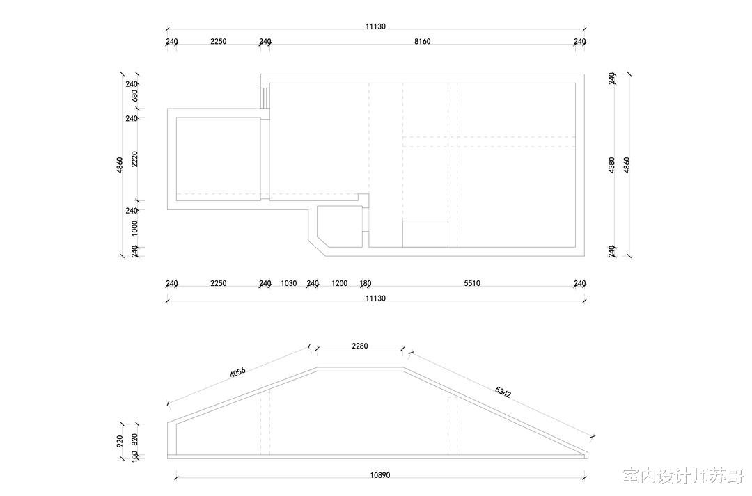 90平的老房子,用轻盈的色调,将空间完美衔接在一起