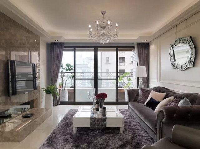 116平欧式三居室,绅士又成熟的空间自带轻奢的气场