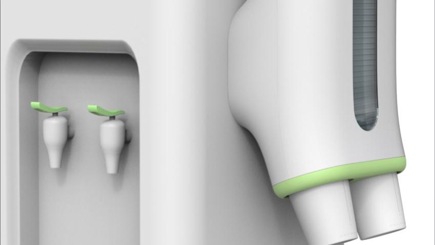 颠覆想象重新定义纸杯架