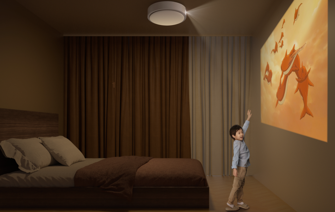 尼克尔|卧室投影终极形态:极米神灯来了!