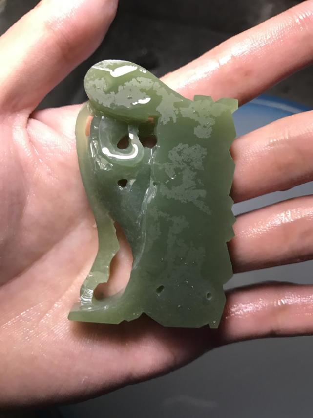 雕刻|飞天抱琴,观音垂莲,妙法相生,梵音自来!玉雕雕刻全过程