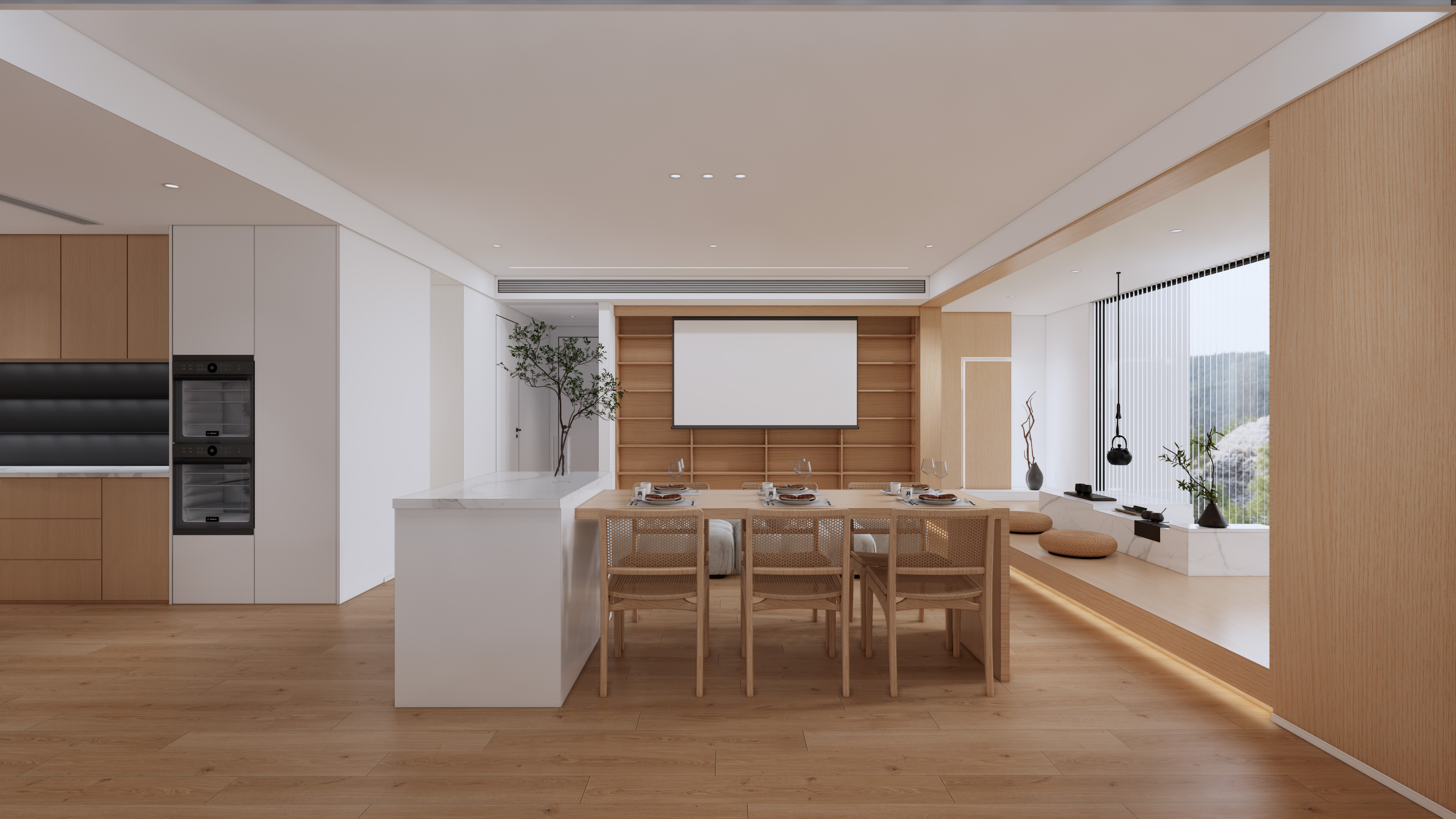 温柔现代风,改后113㎡大平层既视感