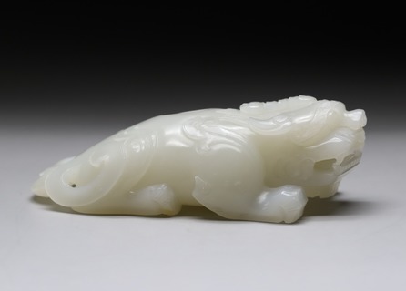 和田玉籽料|回流 舊藏和田玉籽料“ 瑞兽水盂”