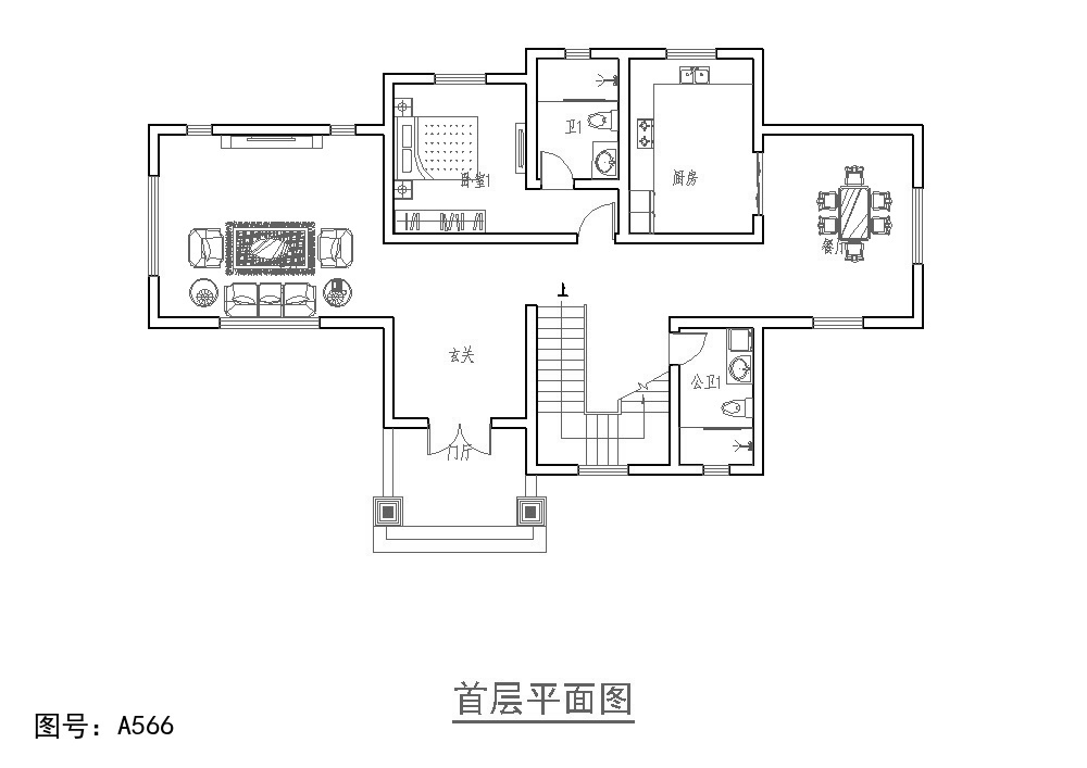 欧式风格的别墅见多了,但新颖的外观造型,果然吸引人