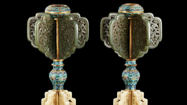 |价值150万的清乾隆冠架将上拍