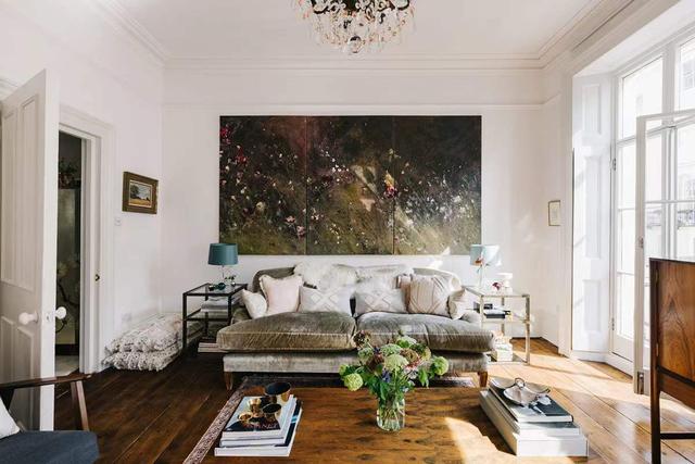 这套英格兰布莱顿的英式住宅,复古现代与艺术感并存,华丽精致