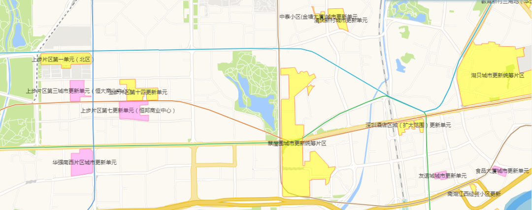 |福田区-埔尾巴登村片区城市更新,京基旧改!