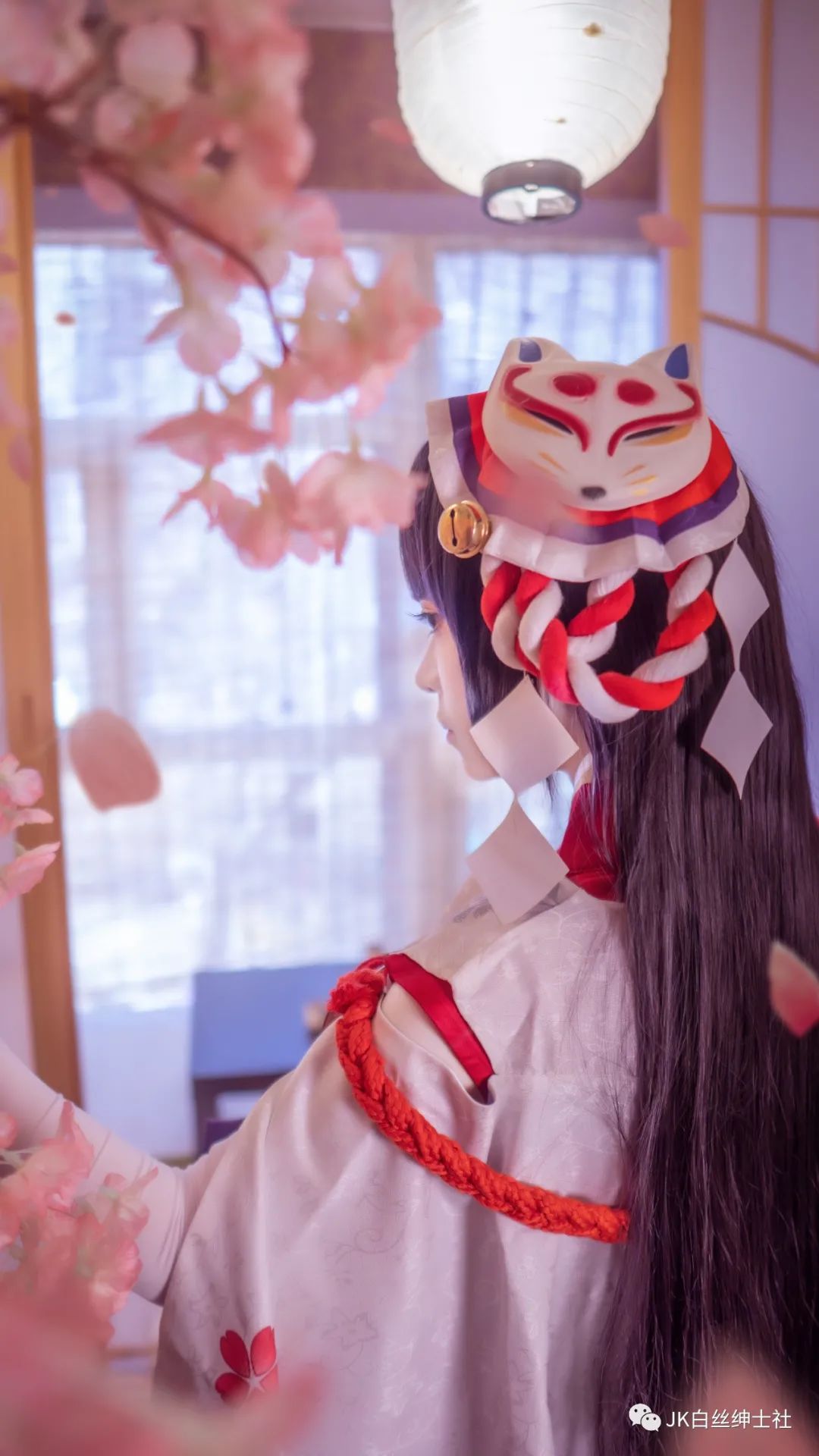 阴阳师|cos：阴阳师雪女月见之樱，无悲无喜。