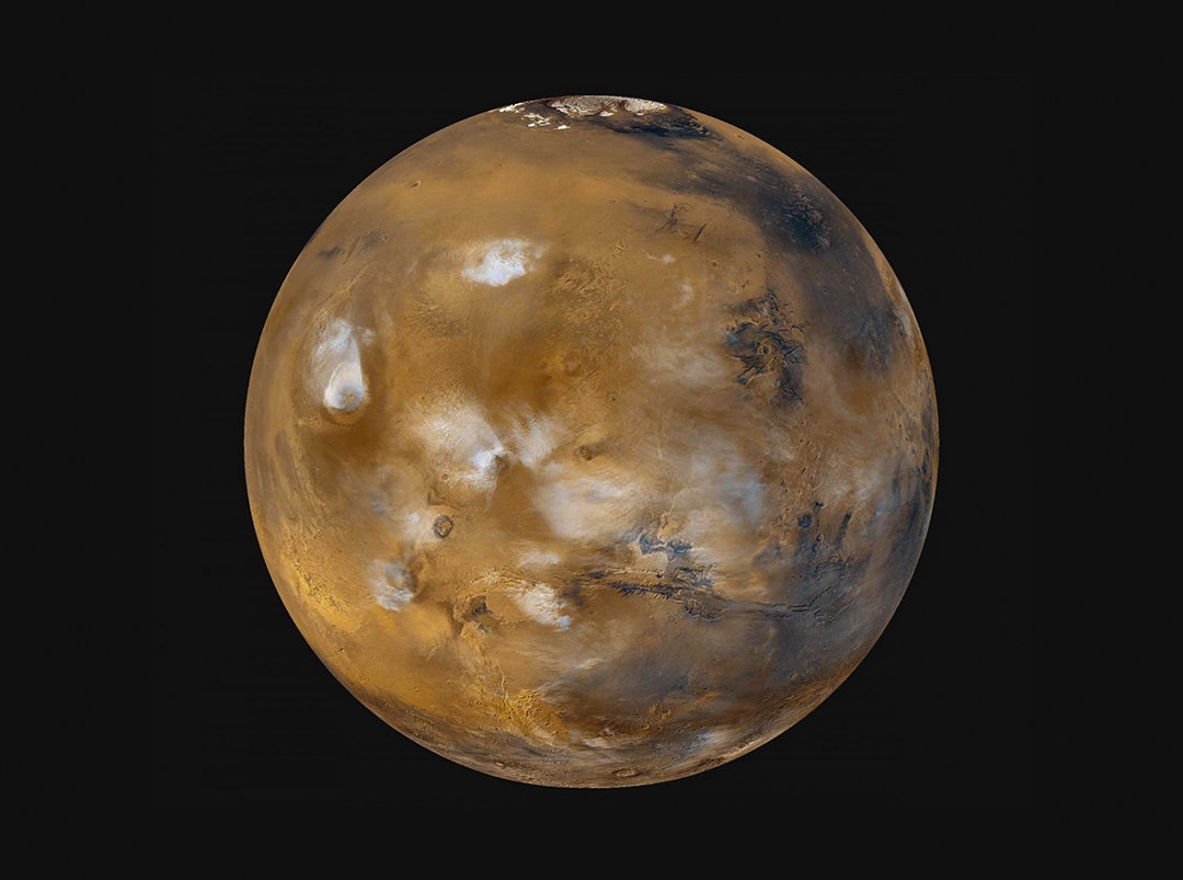 火星上喷出1500公里长的白烟，那是“火星人”在生火吗？