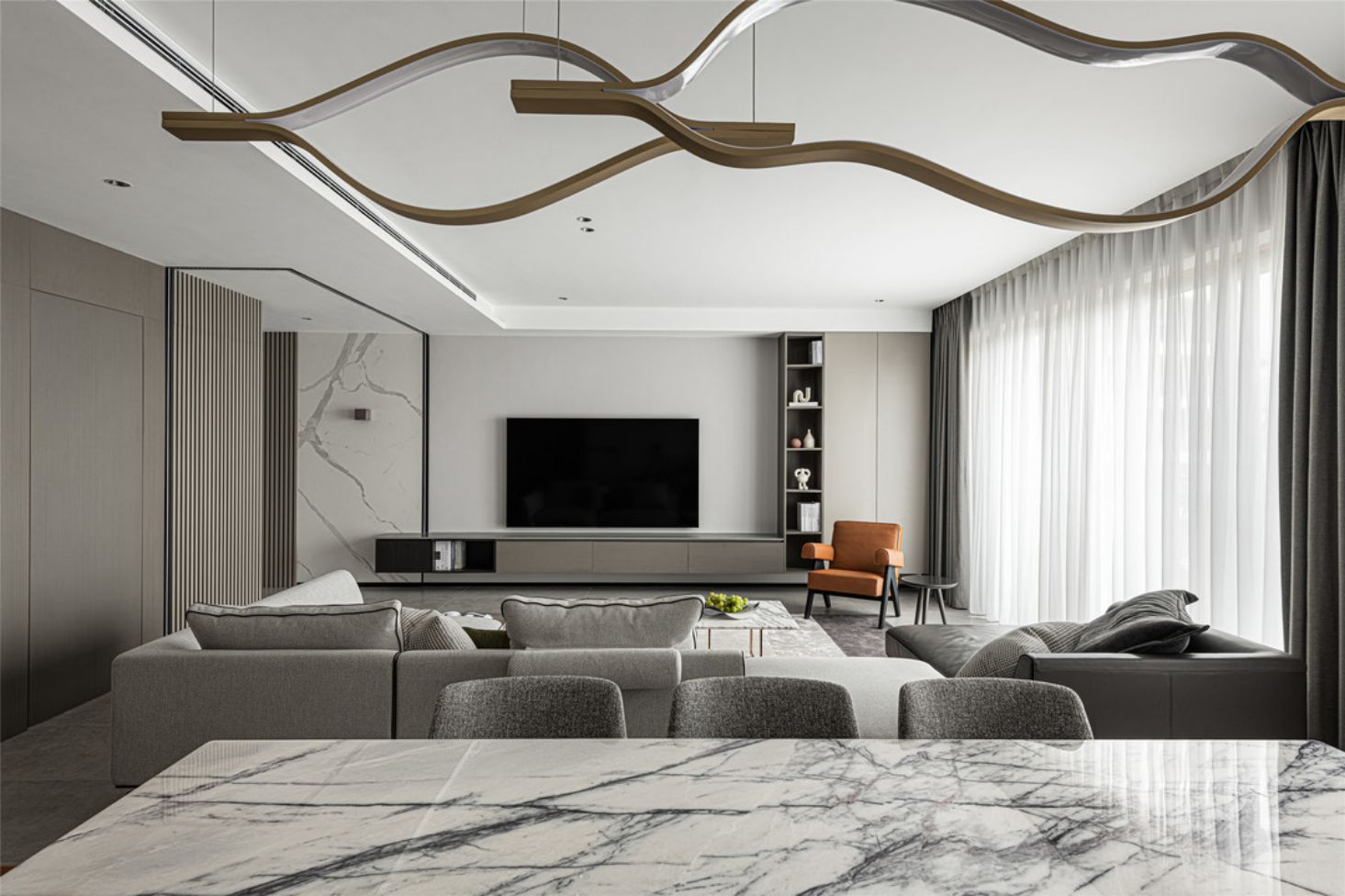 超有爱的四口之家尽享190㎡,气质拿捏到极致,叫人不得不羡慕