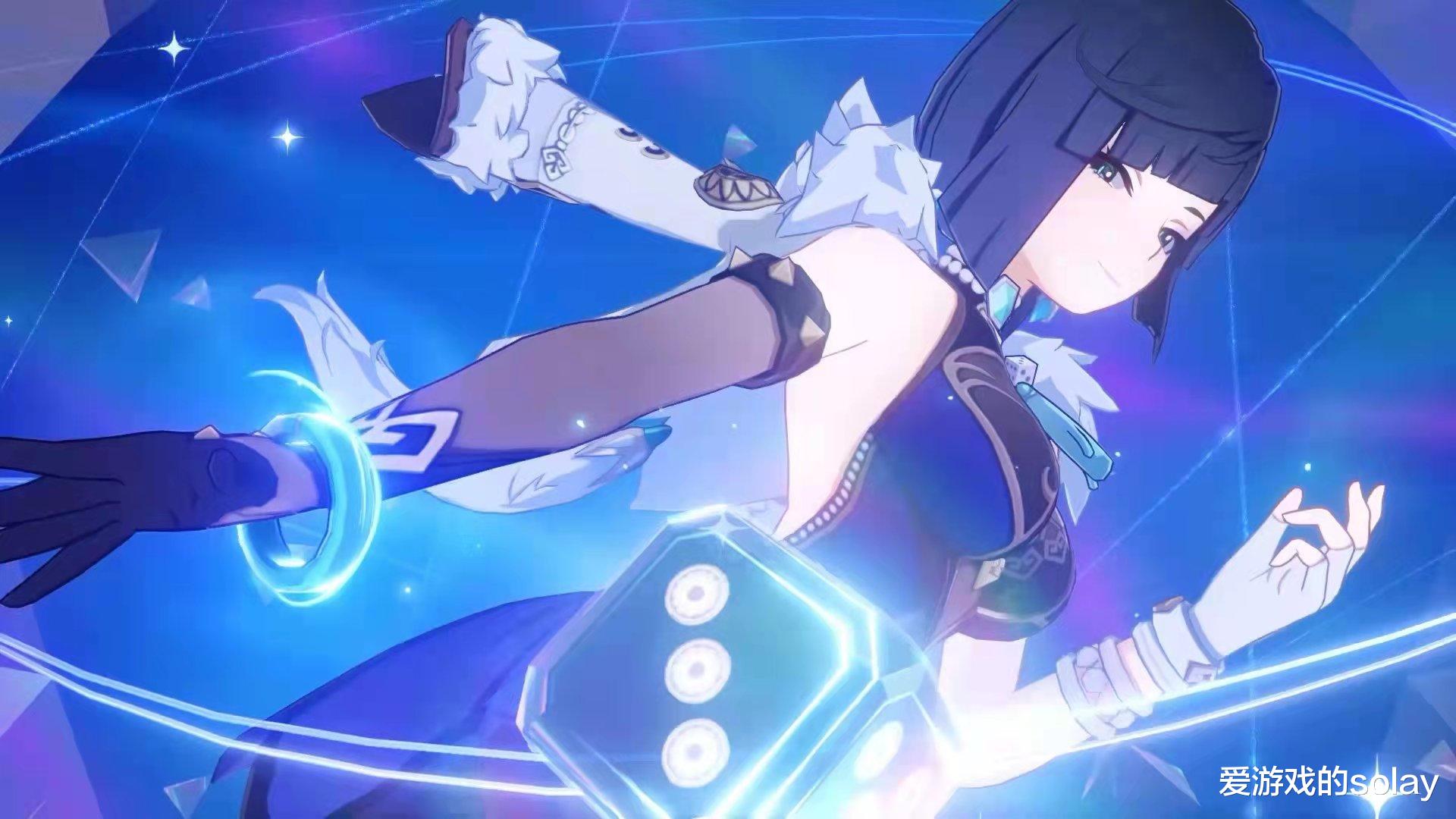 阿莫斯|原神:夜兰大招理论1秒1挂水,专武简单粗暴外观适配甘雨,2.7赠送武器夜兰也能用