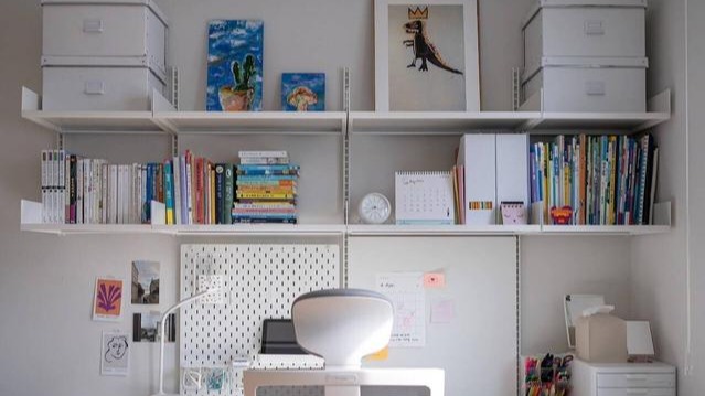 装修选择了“去客厅化”很有远见,只放一张桌子,119㎡显大显亮!