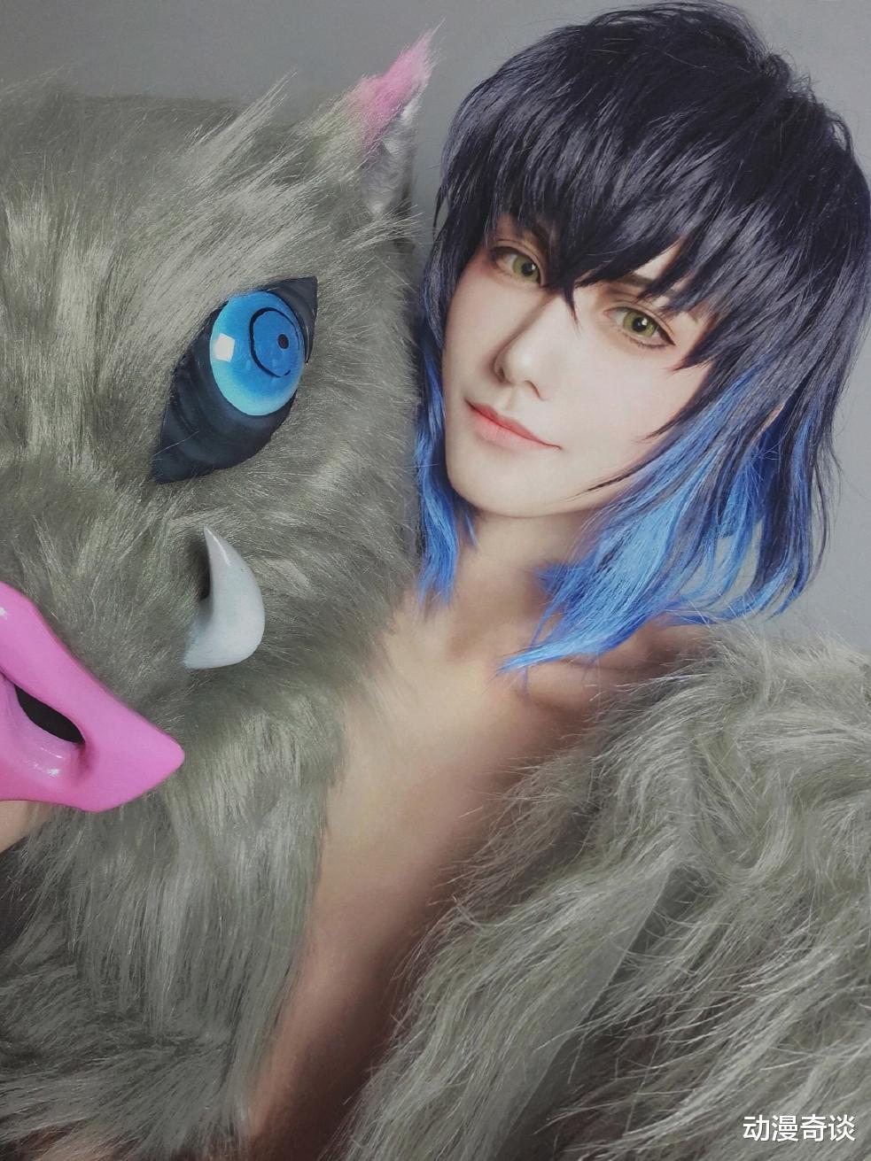 禰豆子|游郭篇主角COS，伊之助帥，音柱酷，禰豆子可萌可御