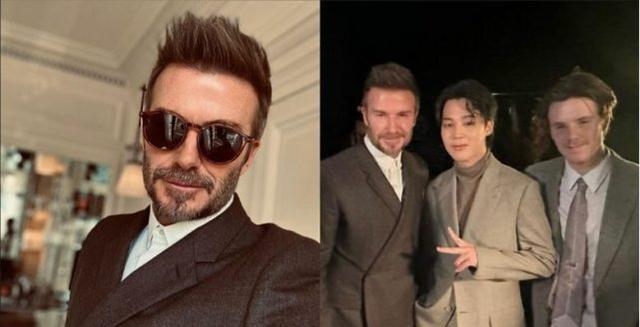 春节档|BTSJiMin与贝克汉姆合照,世界明星的聚会让巴黎“天翻地覆”