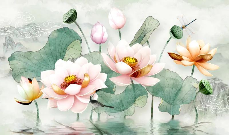 客厅旺人旺财的画