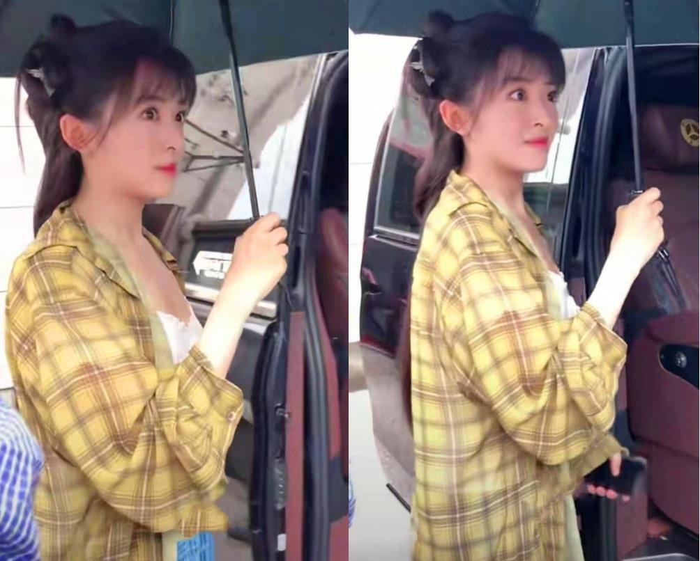 张含韵|同样面对粉丝恋爱表白,张含韵、韩雪、迪丽热巴表现各不相同