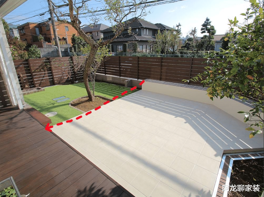 铺院子别单纯用一种了,新做法会更加的好看,利用率实现翻番