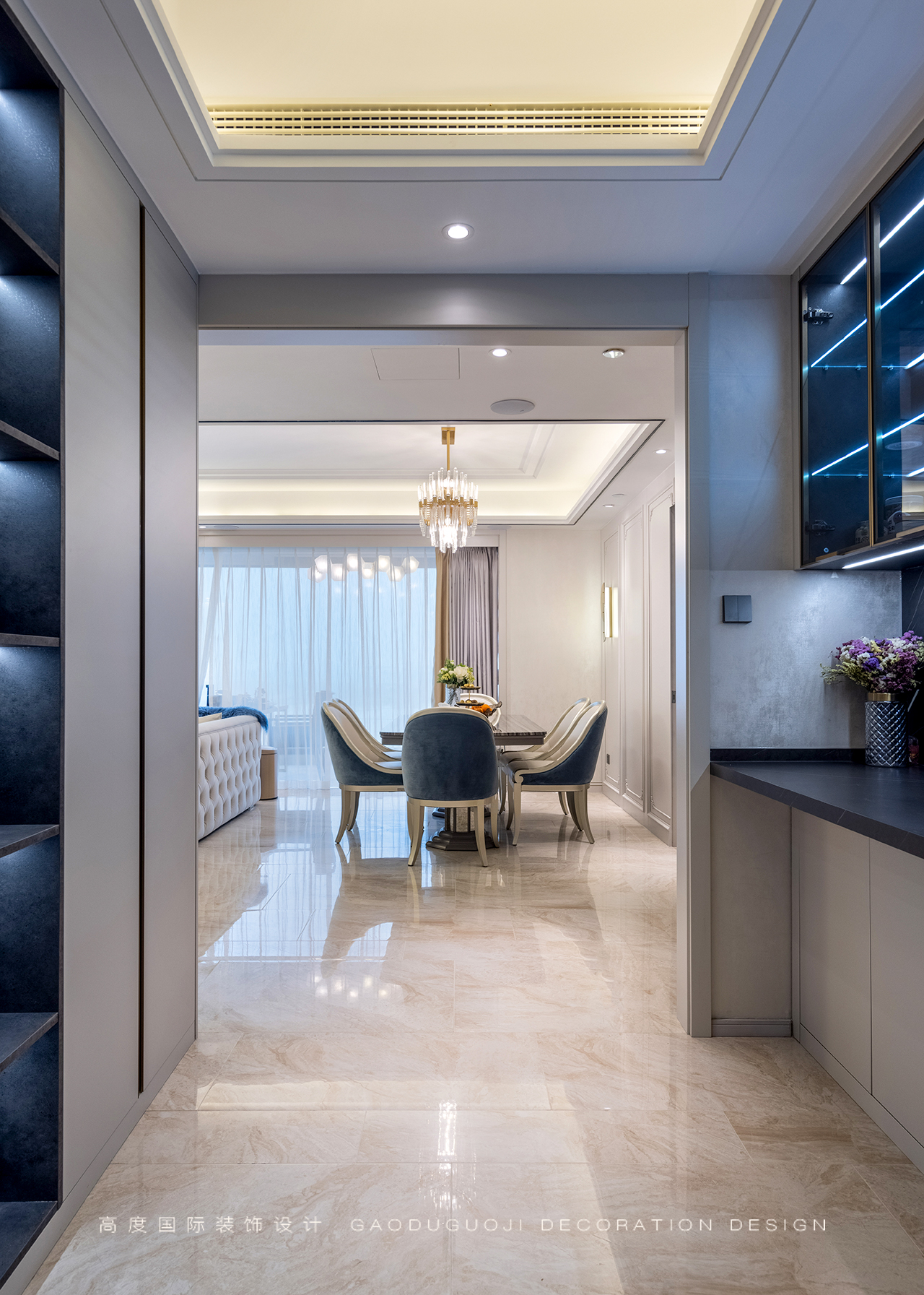 美式实景赏析|300㎡私宅设计,邂逅巴洛克的无限浪漫~