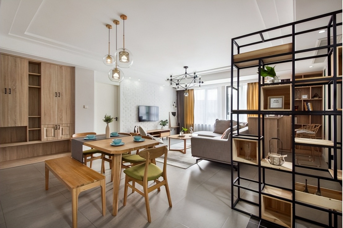 南京90后丁克夫妻的家,装修审美太独特,入户我就被深深吸引了