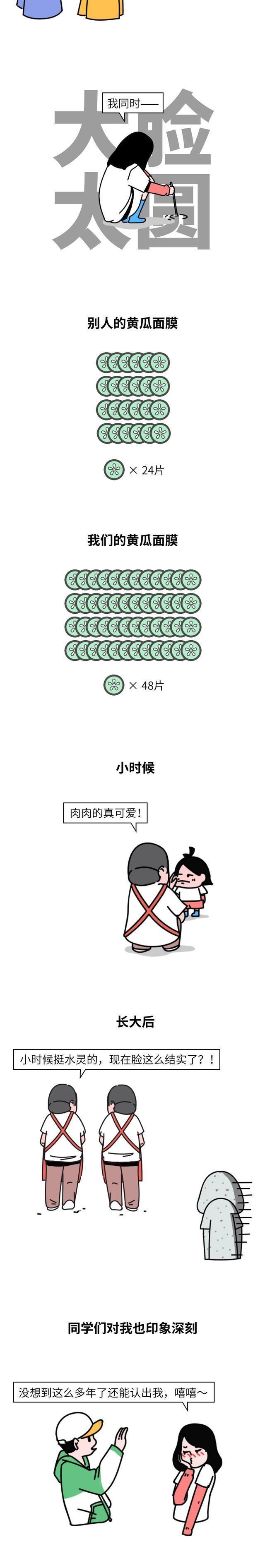 女孩 女孩子拥有一张肉嘟嘟的“圆脸”是什么体验？真的太难了
