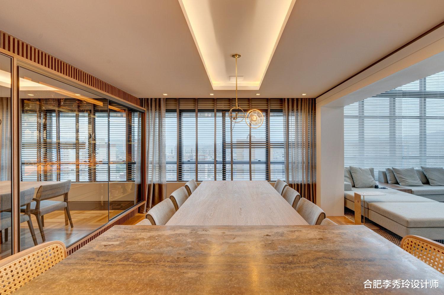 体会到了顶复式的快乐!150㎡上下2层不存在多余设计,越看越敞亮