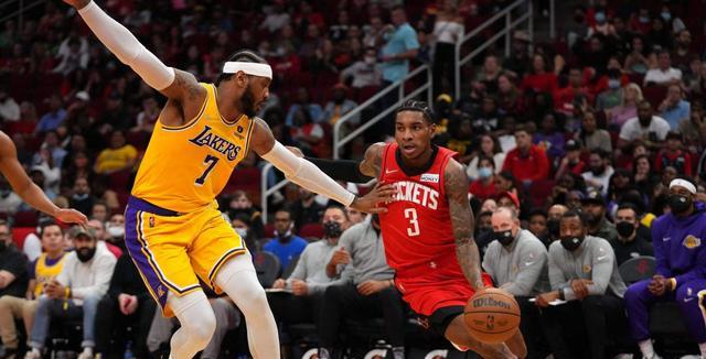 湖人队|NBA常规赛：战力喷火，詹姆斯卷土重来，湖人射落火箭