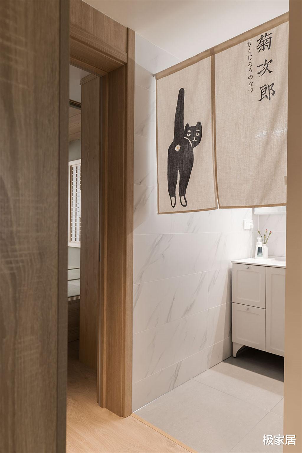 日式风情勾勒92平方米空间,舍弃华丽的元素,只归于自然