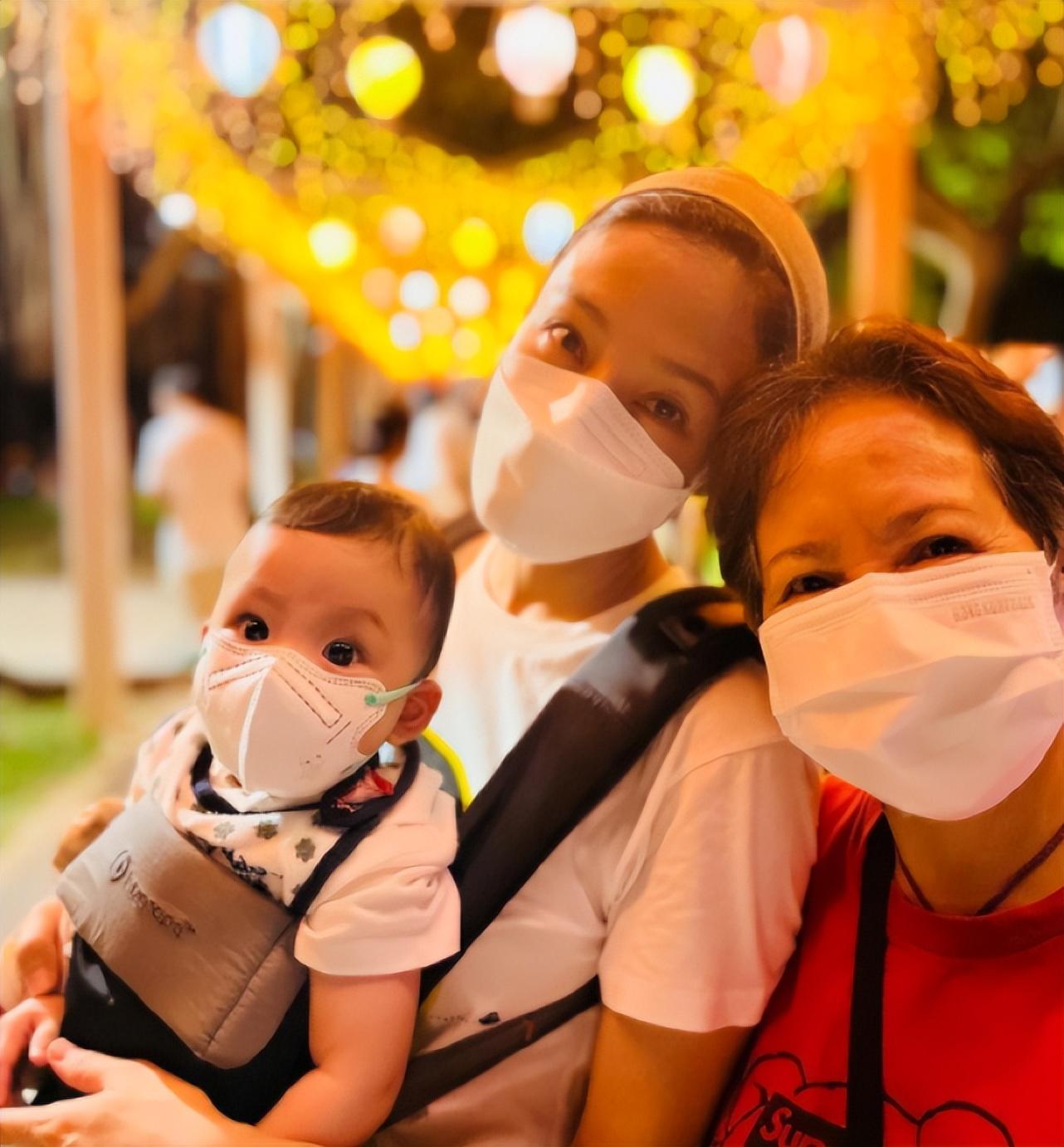 刘亦菲|杨怡晒全家福，庆儿子满一岁，弟弟像爸姐姐像妈，一家四口好幸福