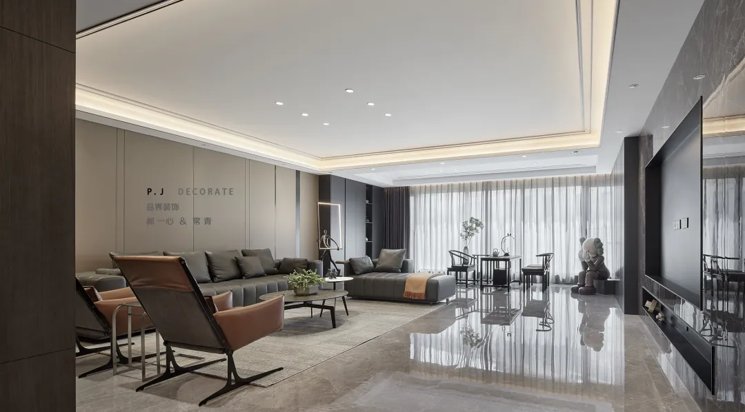 恰满 || 品界装饰郝一心设计善水上境实景案例