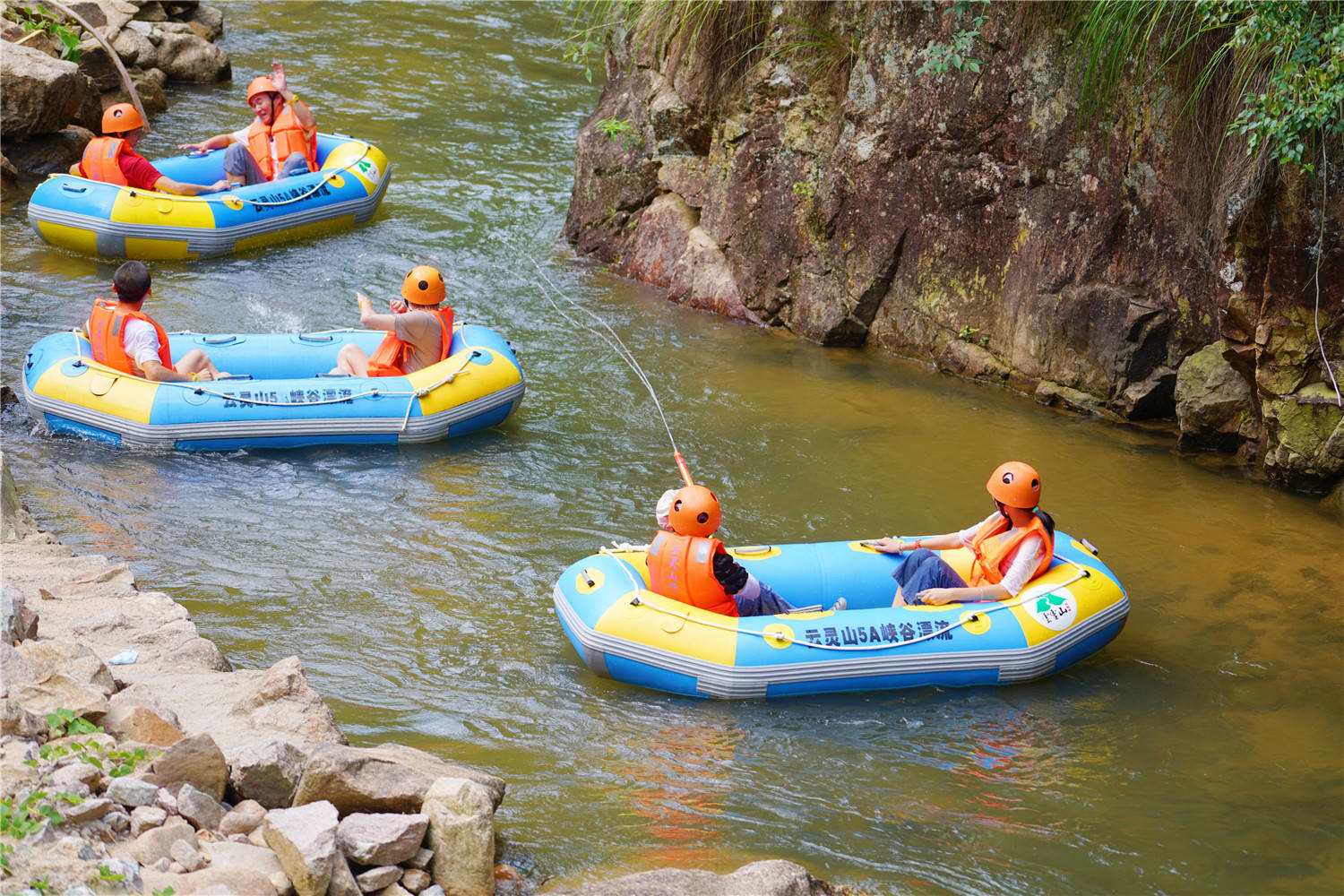 |福建邵武云灵山:峡谷漂流,云灵湖玩皮划艇,4天3晚还没有尽兴