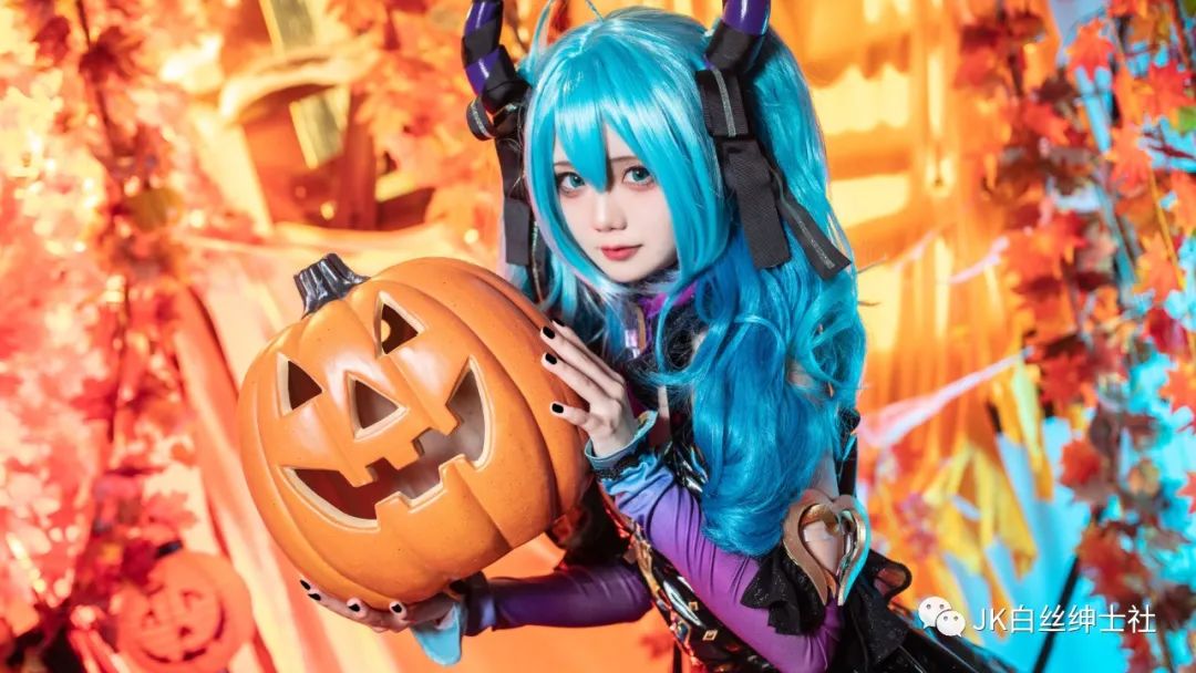 |cos：?初音小恶魔cos正片@皖鸽鸽