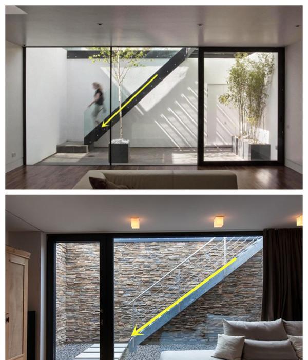 买一楼带地下室,采光井搭楼梯,成了人见人爱的香饽饽,真机智!