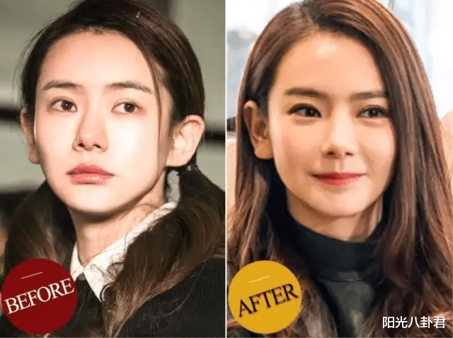 明星素颜 素颜寡淡无味,妆后美到发光,建议这8位女星直接把妆“焊”脸上